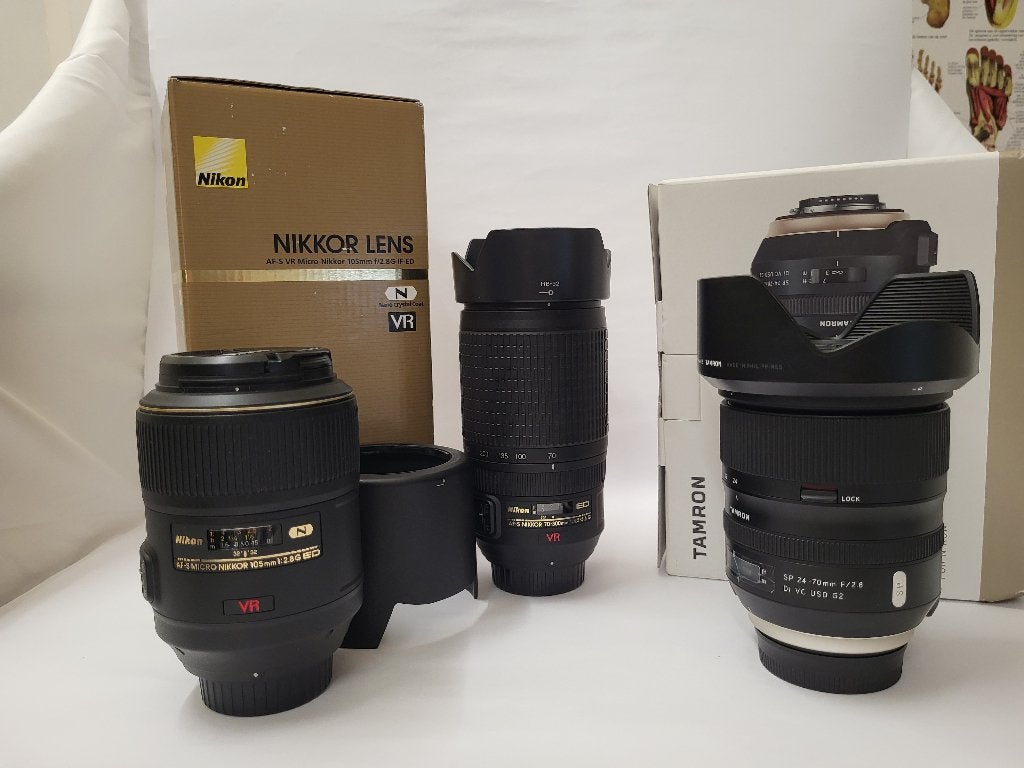 Tamron SP 24-70mm f/2.8 Di VC USD G2 (Nikon F‑mount), Audio, Tv en Foto, Fotografie | Lenzen en Objectieven, Beschermhoes/tas