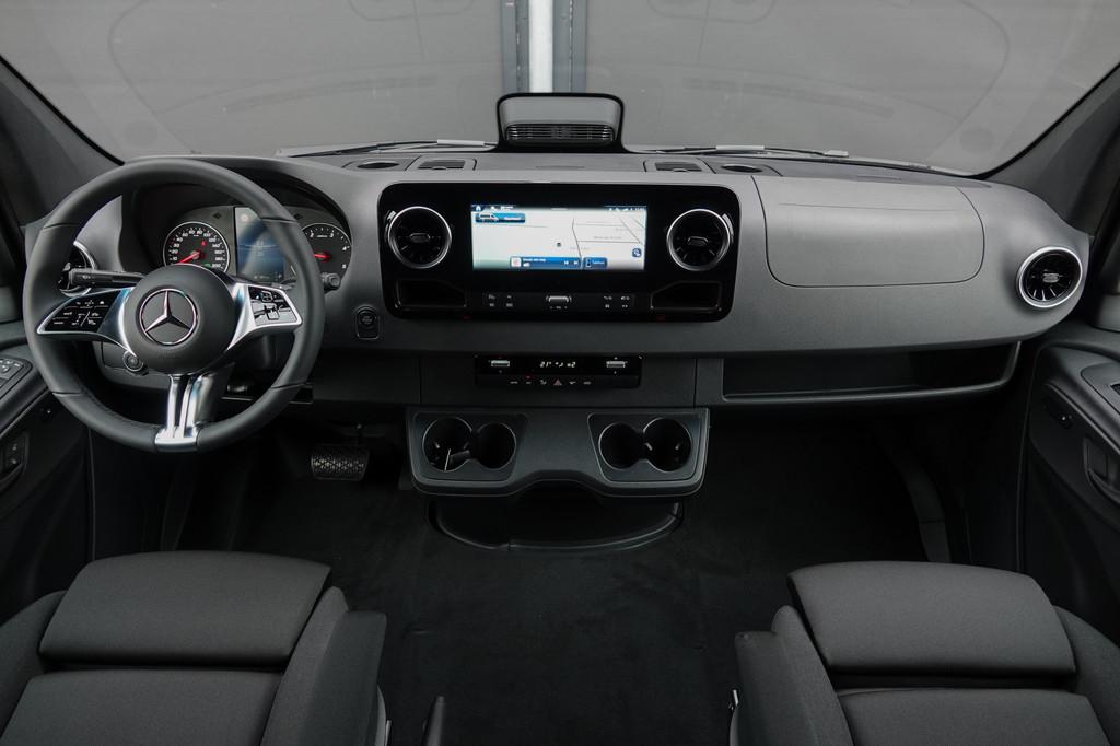 Mercedes-Benz Sprinter 4x4 319Cdi 190Pk 9G-tronic | L2H2 | D, Automaat, Stof, Gebruikt, Zwart