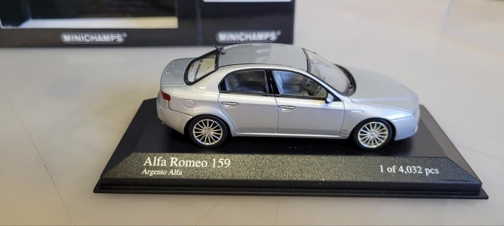 Minichamps 2005 Alfa Romeo 159, Hobby en Vrije tijd, Modelauto's | 1:43, Ophalen of Verzenden, Zo goed als nieuw, Auto, MiniChamps