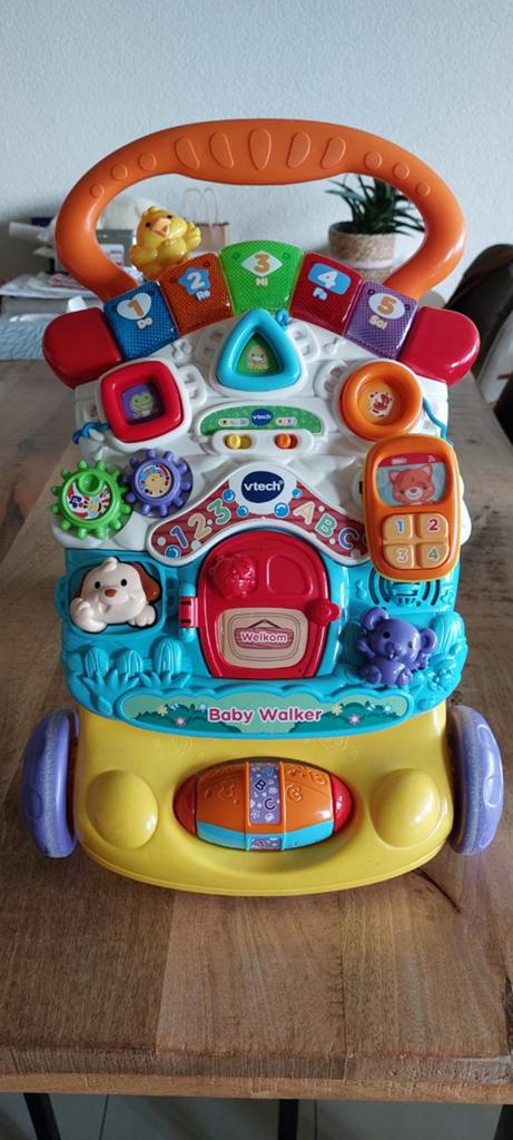 Baby loopwagen Vtech, Ophalen of Verzenden, Gebruikt, 6 maanden tot 2 jaar