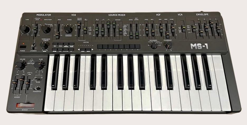 Behringer MS-1 - Black, Ophalen of Verzenden, Zo goed als nieuw, Overige aantallen, Overige merken