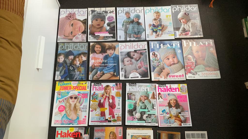 Phildar breiboeken,filati,haakboeken,boeken kunnen per stuk, Ophalen of Verzenden, Gelezen, Overige onderwerpen