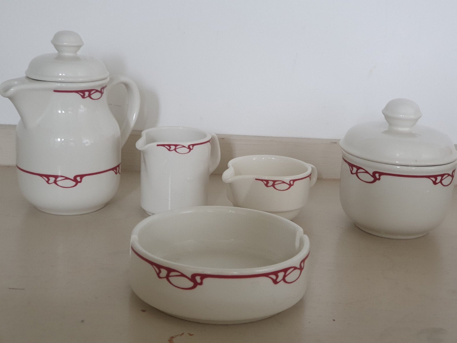 Untiek Vintage villeroy &BOCH servies, Ophalen of Verzenden