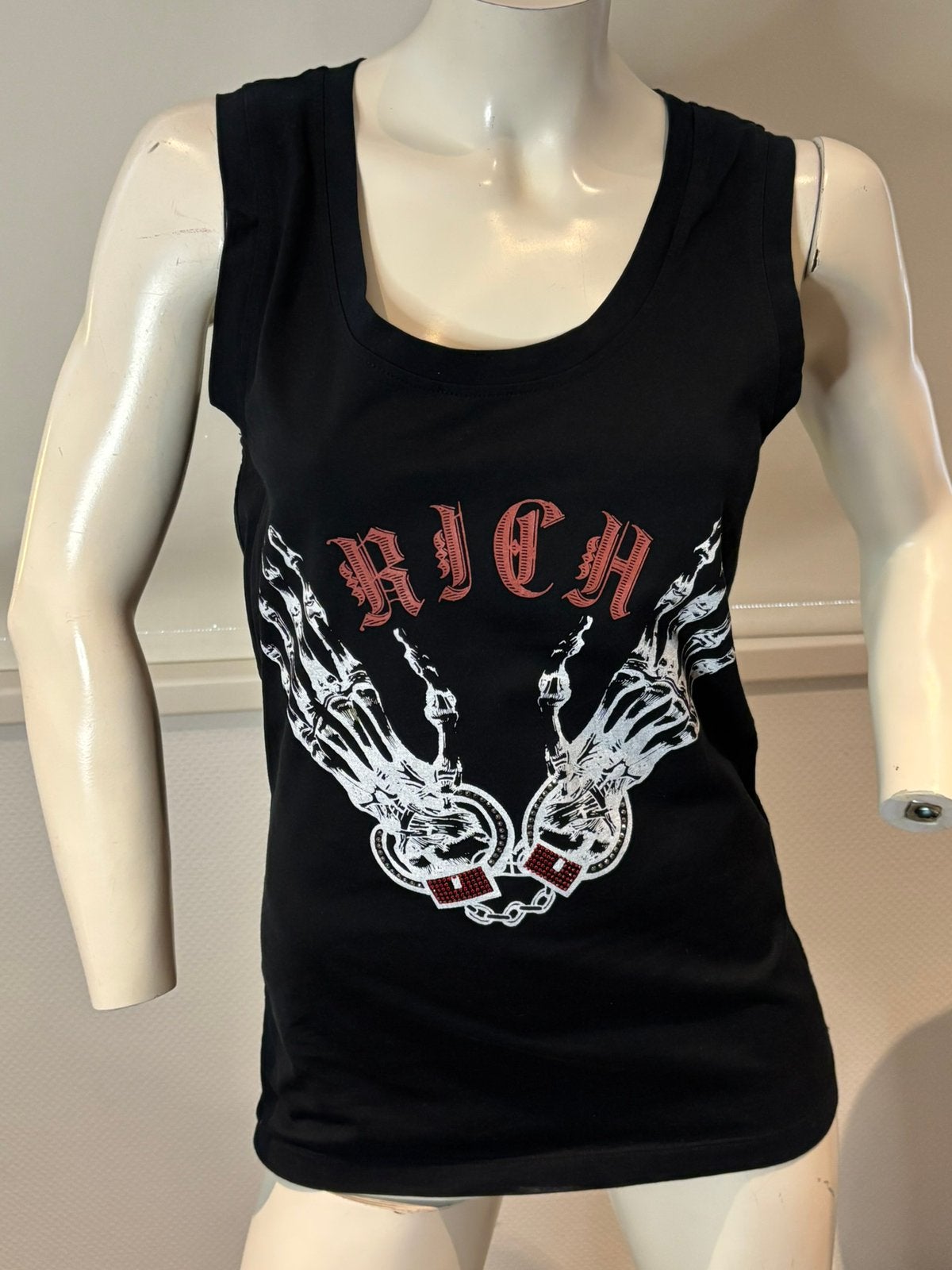 Richmond shirt met aparte achterkant maat it 42. M, Maat 38/40 (M), ., Zwart, Ophalen of Verzenden