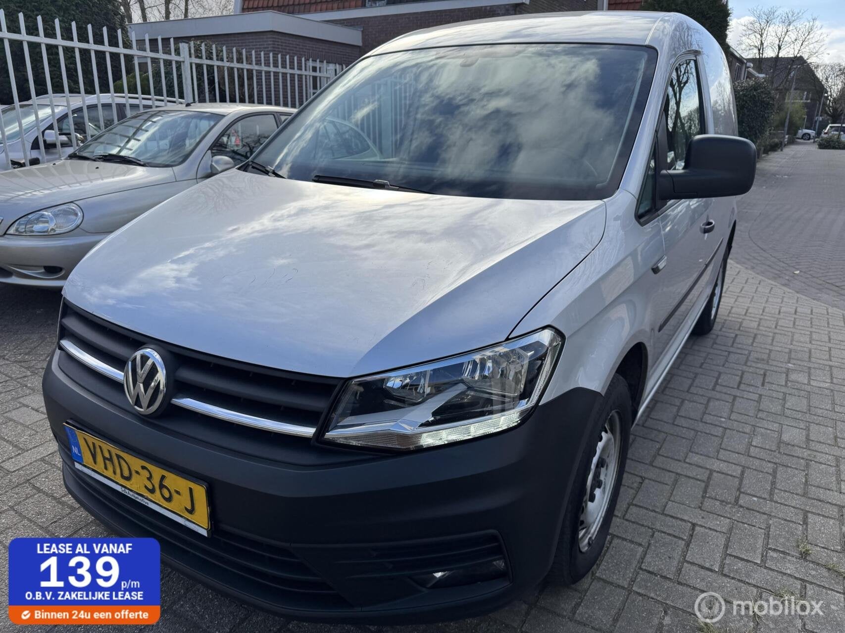 Volkswagen Caddy Bestel 2.0 TDI L2H1 BMT Maxi, Auto's, Automaat, Stof, Euro 6, 4 cilinders