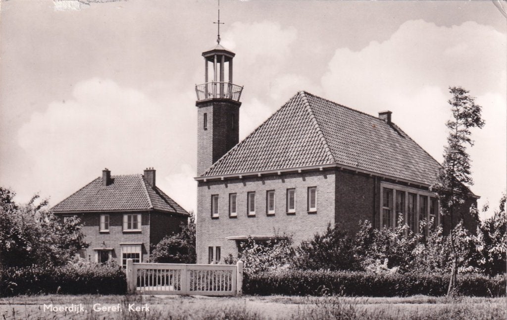 Moerdijk geref. kerk, Verzenden, Ongelopen, Noord-Brabant