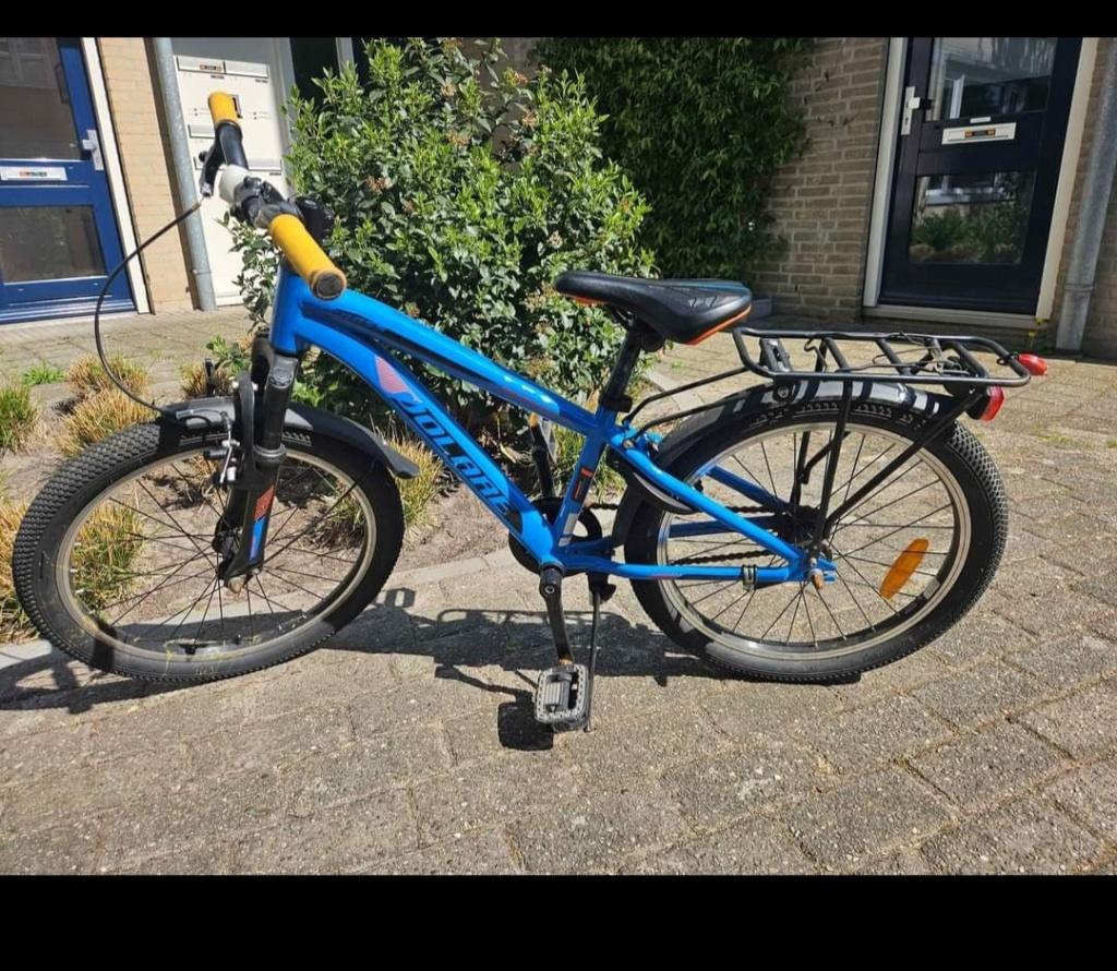 Volare fiets 22 inch, Ophalen, 20 inch of meer, Gebruikt, Velgrem
