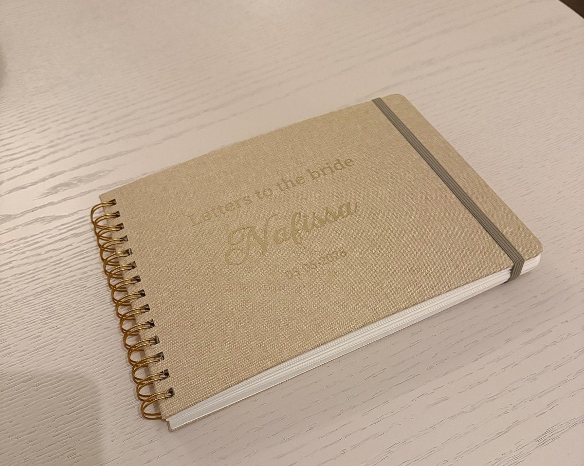 Letters to the bride, gepersonaliseerde teksten/ stickers, Ophalen, Zo goed als nieuw