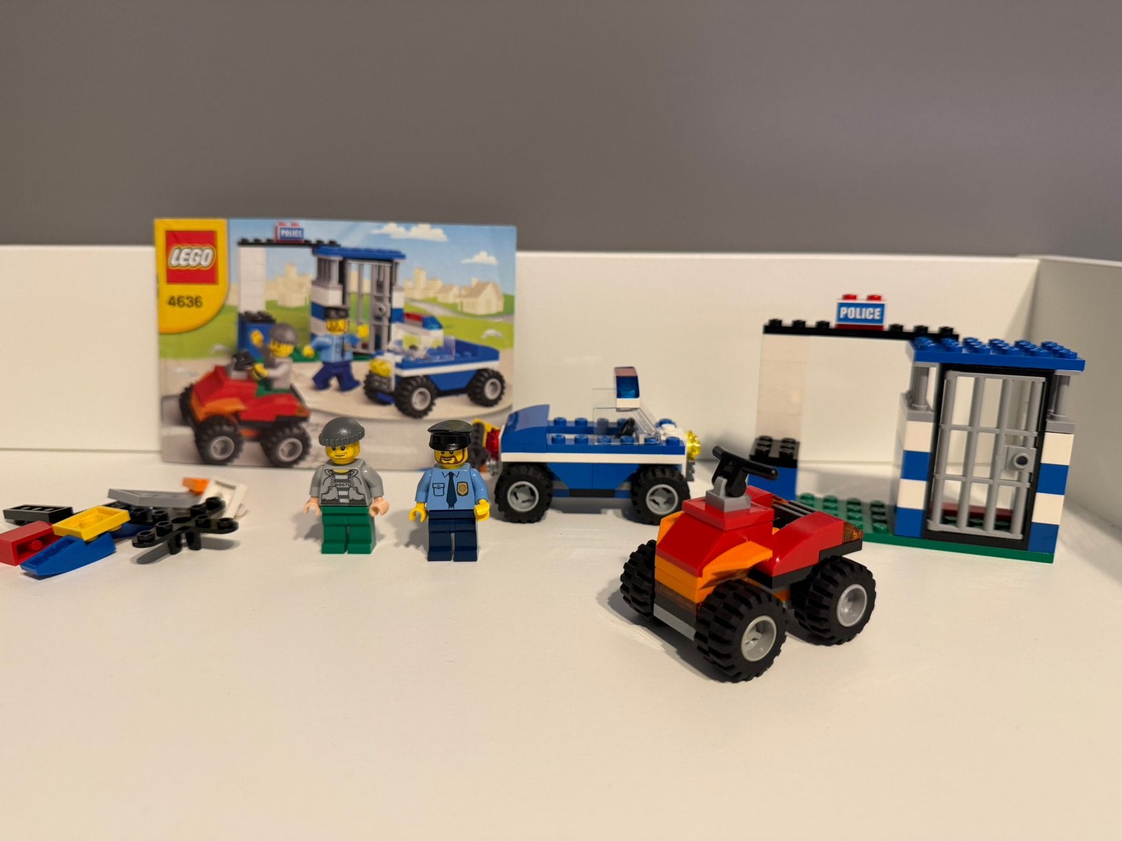 Lego Politie Bouwset - 4636, Compleet, Gebruikt, Lego, Ophalen of Verzenden