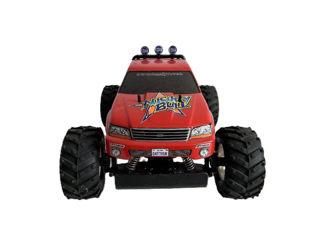 Tamiya Mighty Bull 1/10 rc auto, Elektro, Auto offroad, Ophalen of Verzenden, Zo goed als nieuw