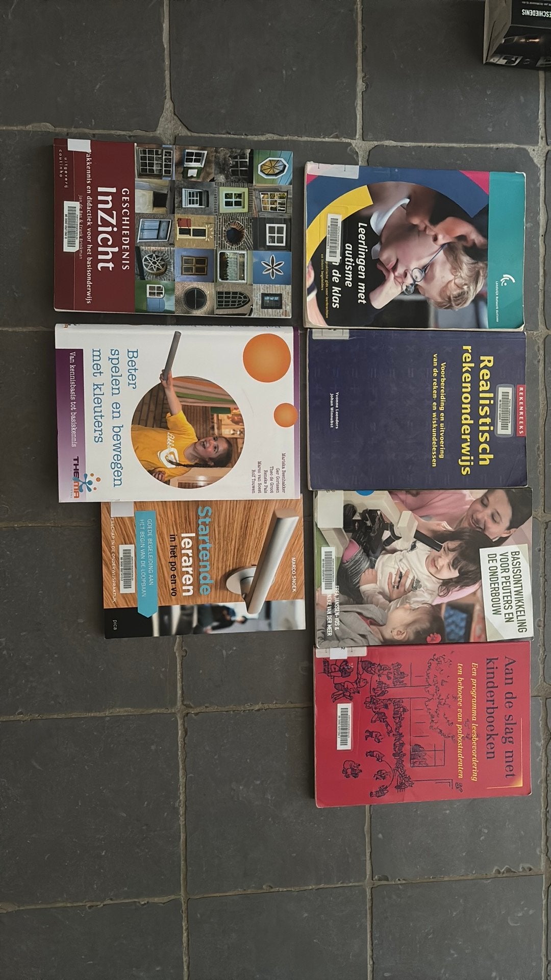 Pabo boeken, Boeken, Partijen en Verzamelingen, Ophalen of Verzenden, Zo goed als nieuw, School, Studie en Wetenschap