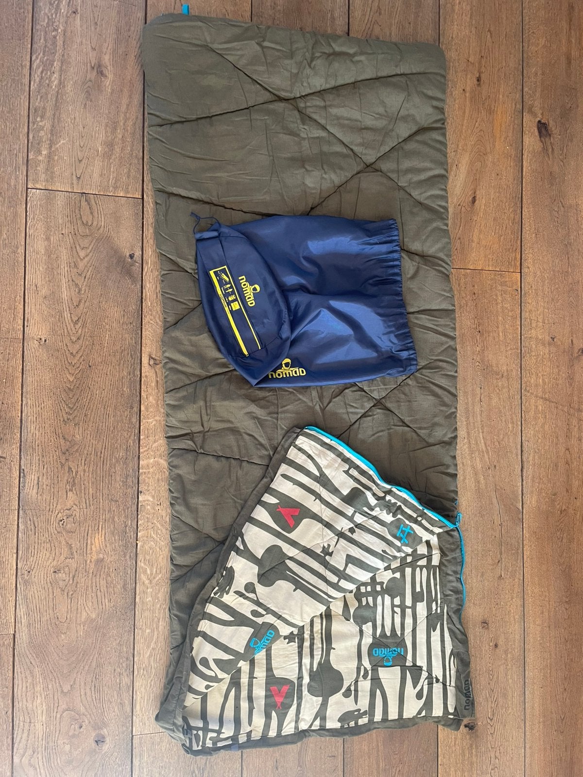 Slaapzak nomad junior (sleepy hero), Caravans en Kamperen, Ophalen, Gebruikt