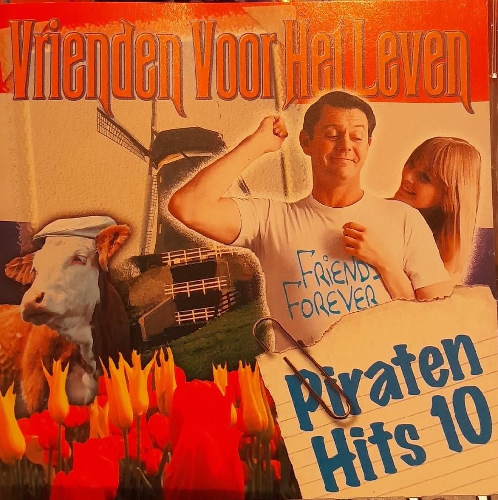 Vrienden voor het leven Piratenhits 10, Verzenden, Zo goed als nieuw, Levenslied of Smartlap