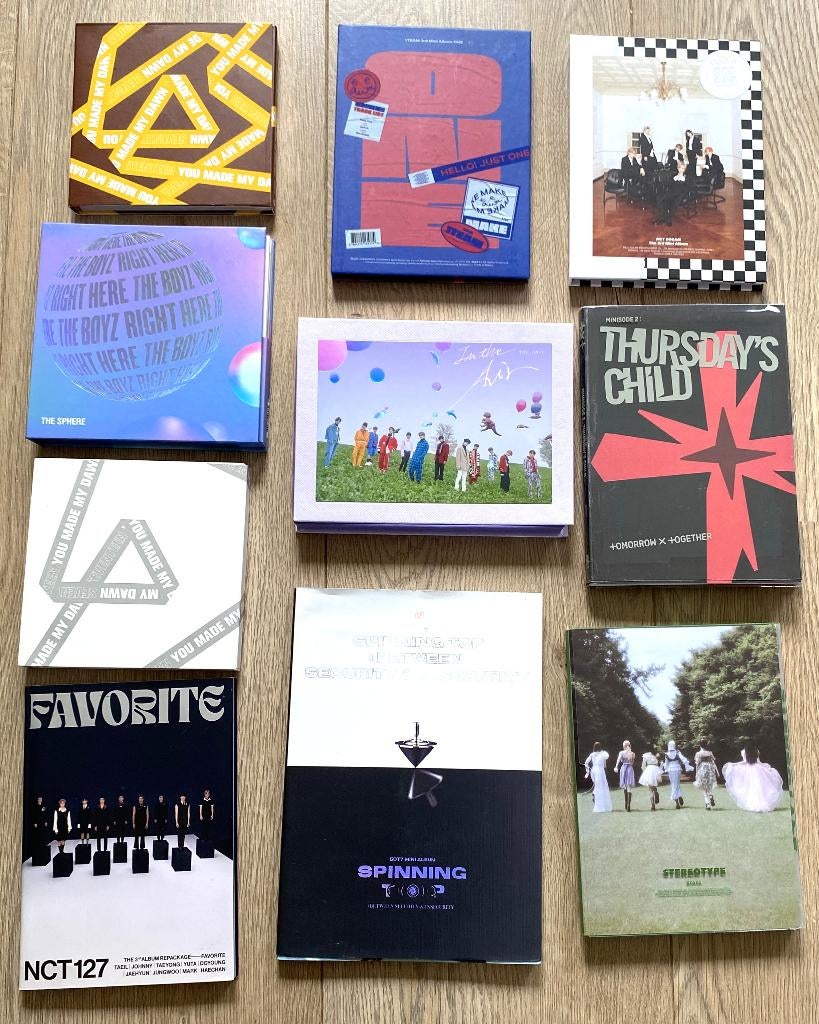 10x Leuke CD K Pop, Cd's en Dvd's, Cd's | Pop, Zo goed als nieuw, 2020 tot heden, Ophalen of Verzenden