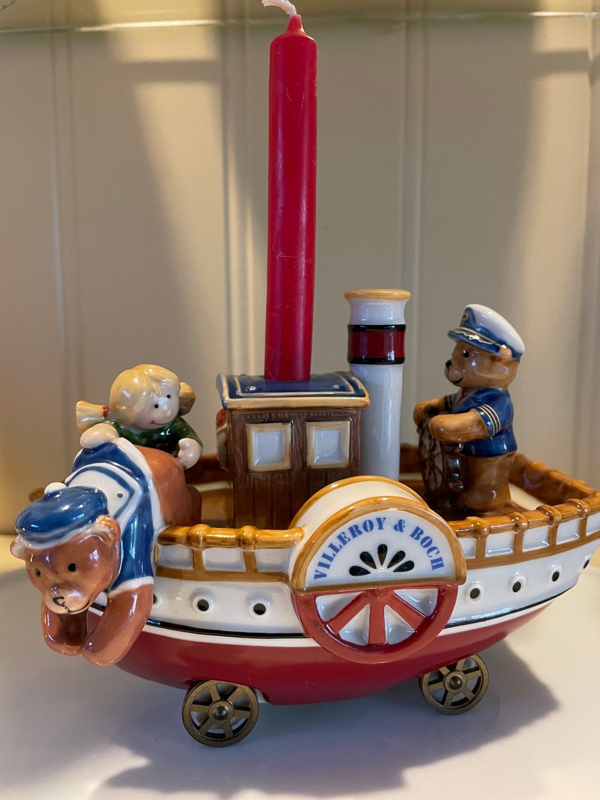 Villeroy & Boch Berenboot Kandelaar, Ophalen of Verzenden