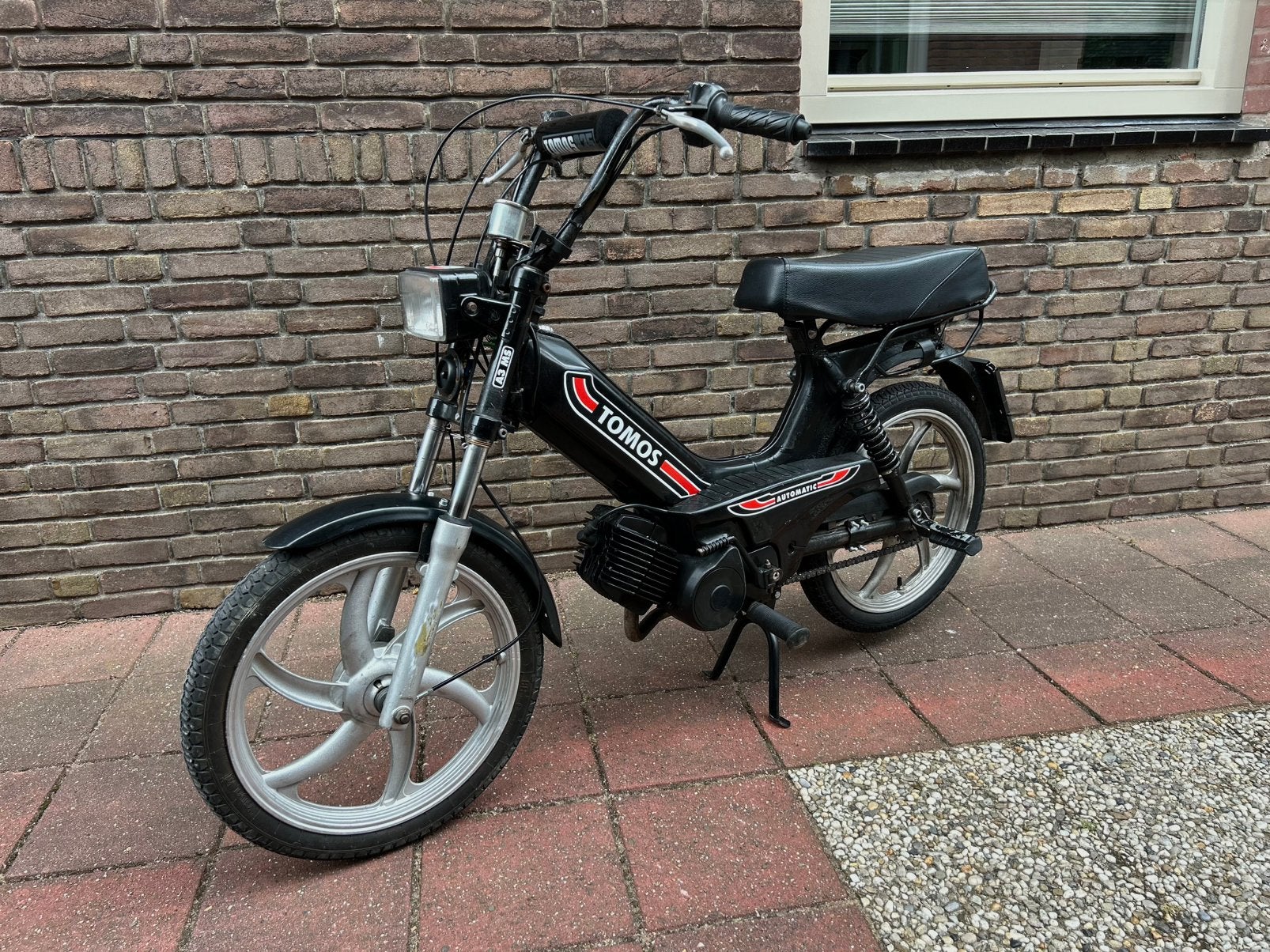Tomos Standard 2010 25km/u Blauw Kenteken, Gebruikt, Maximaal 45 km/u, Ophalen of Verzenden, 50 cc