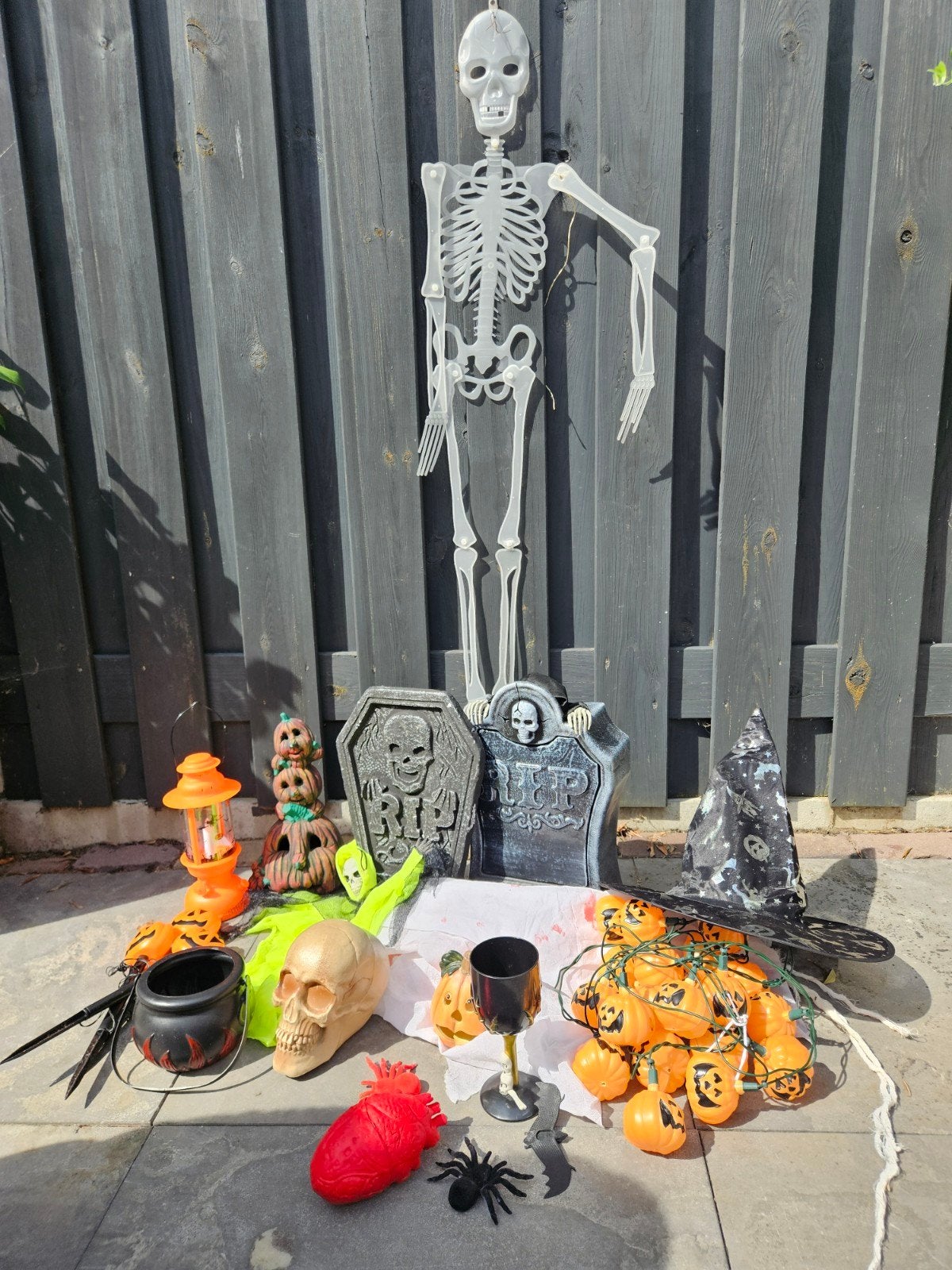 halloween set, Ophalen of Verzenden, Versiering, Halloween of Griezel