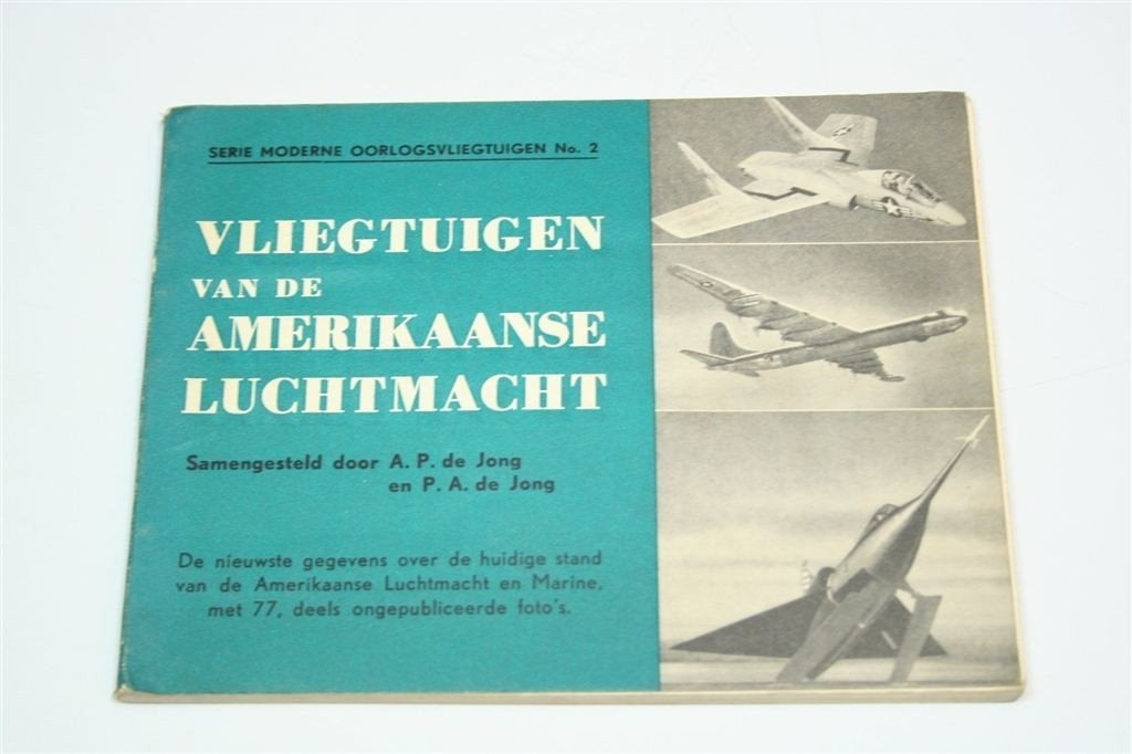 Vliegtuigen Amerikaanse Luchtmacht — De Jong [1954], Verzamelen, Gebruikt, Schaalmodel, -, -