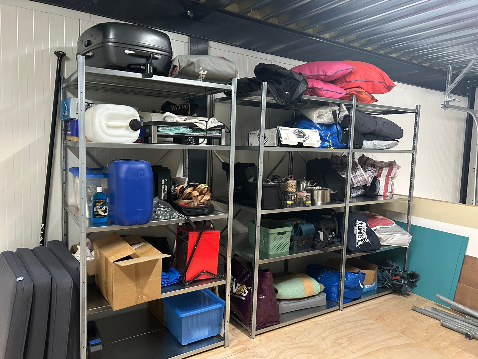 Zgan 3x stellingkast 80x 100, 3 stuks 60 x 100, Ophalen of Verzenden, Zo goed als nieuw