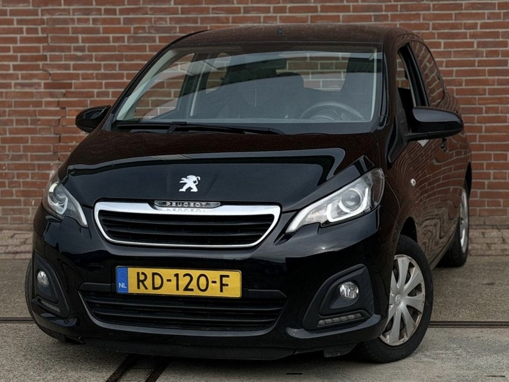 Peugeot 108 1.0 e-VTi Active |Airco |Nieuwe APK |CarPlay |NA, Gebruikt, Euro 6, 4 stoelen, Zwart