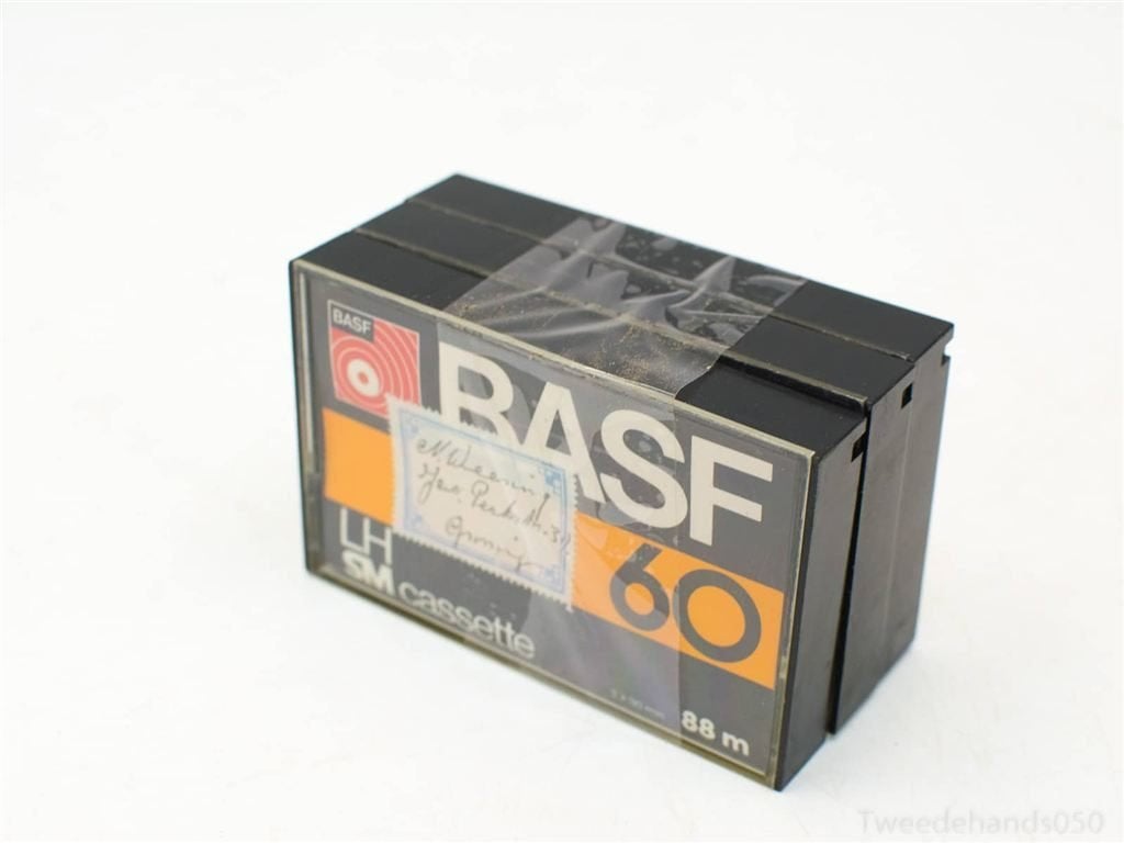 Basf 60 cassettebandjes gebruikt 96245, Ophalen of Verzenden, Gebruikt, Overige genres, 1 bandje