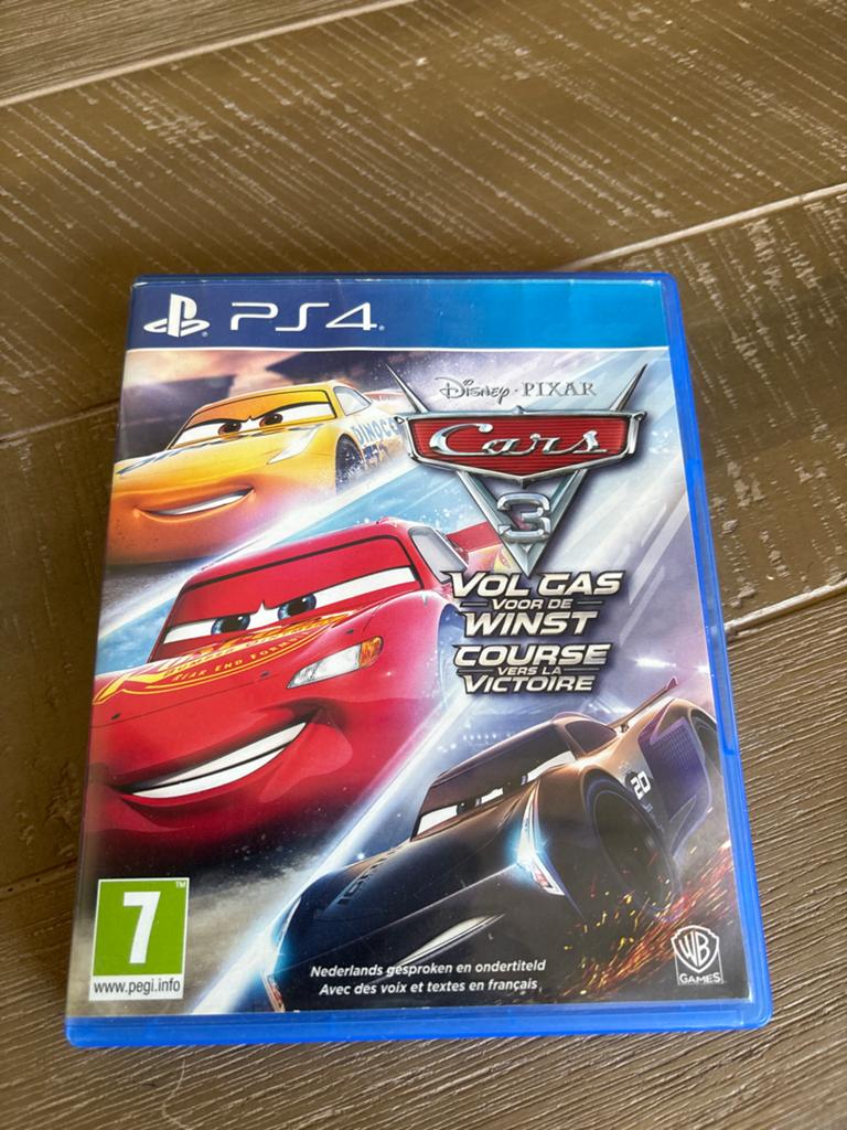 Disney Pixar Cars 3: Vol Gas voor de Winst PS4, Ophalen of Verzenden, Zo goed als nieuw