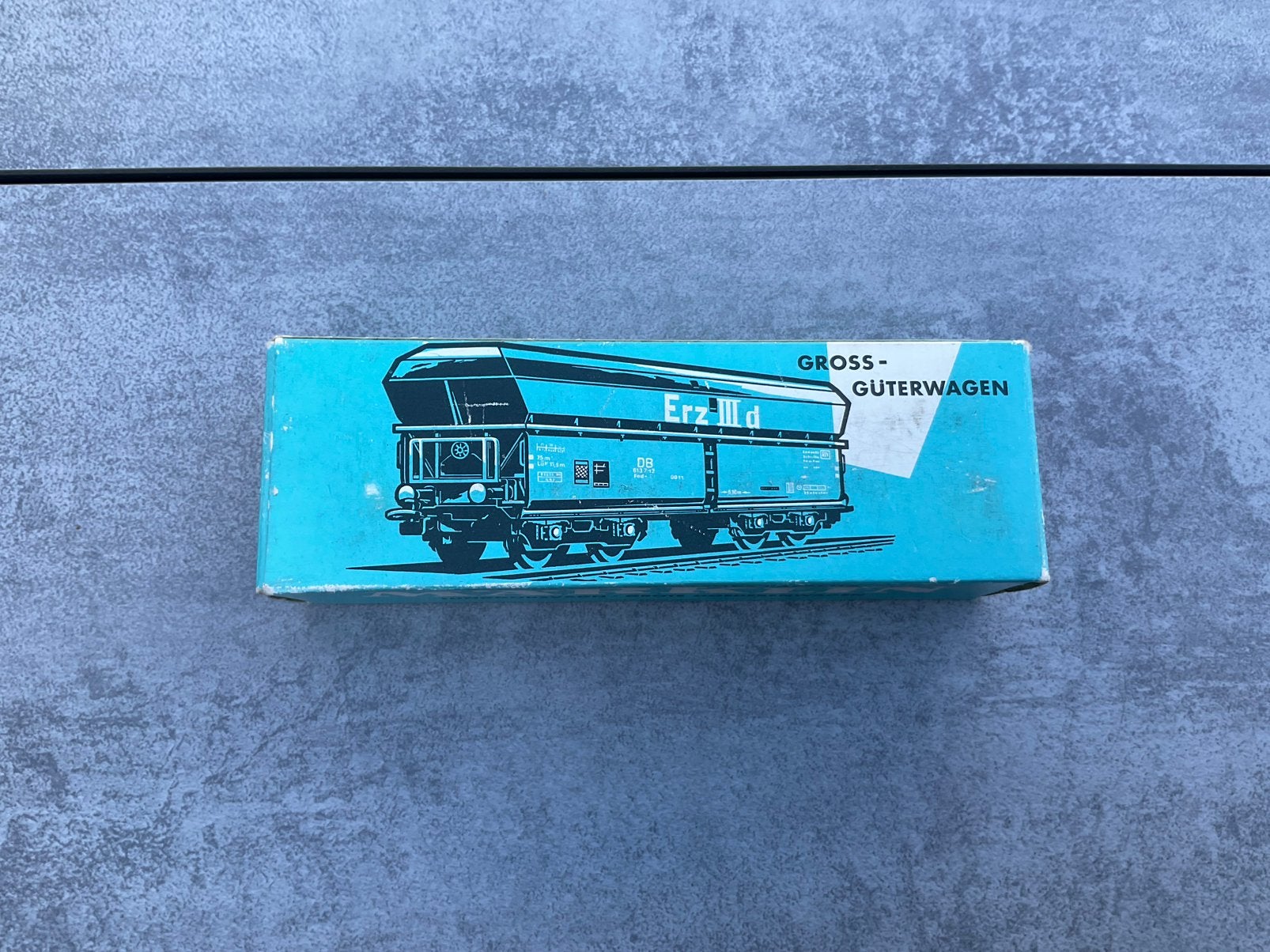 Marklin 4624 zelflosser Erz IIId DB in ovp, Wisselstroom, Wagon, Ophalen of Verzenden, Zo goed als nieuw