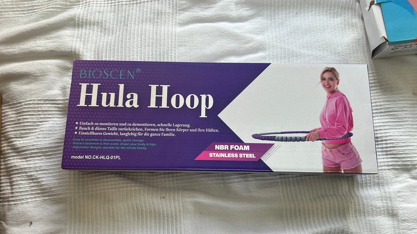 Nieuwe fitness hula hoop, Ophalen of Verzenden, Nieuw, Fitness hoelahoep