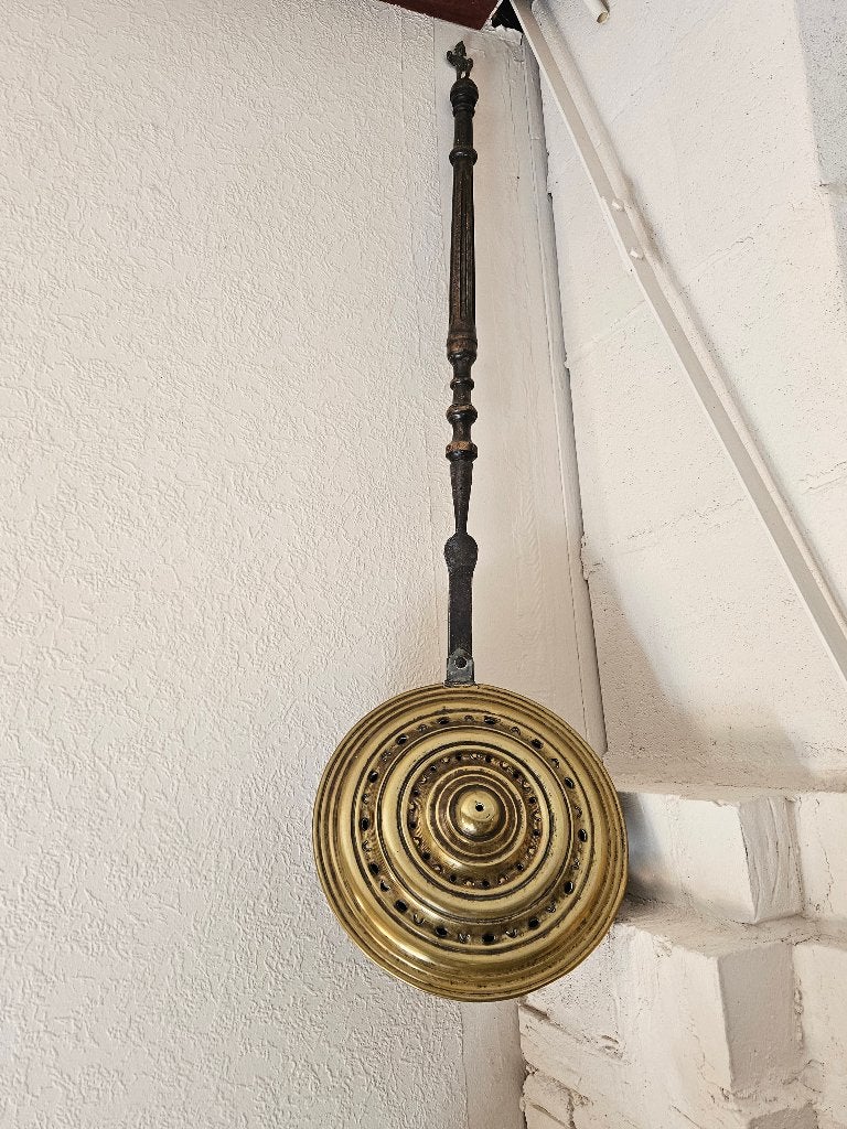 Antiek koperen bedpan, Antiek en Kunst, Antiek | Koper en Brons, Ophalen, Koper