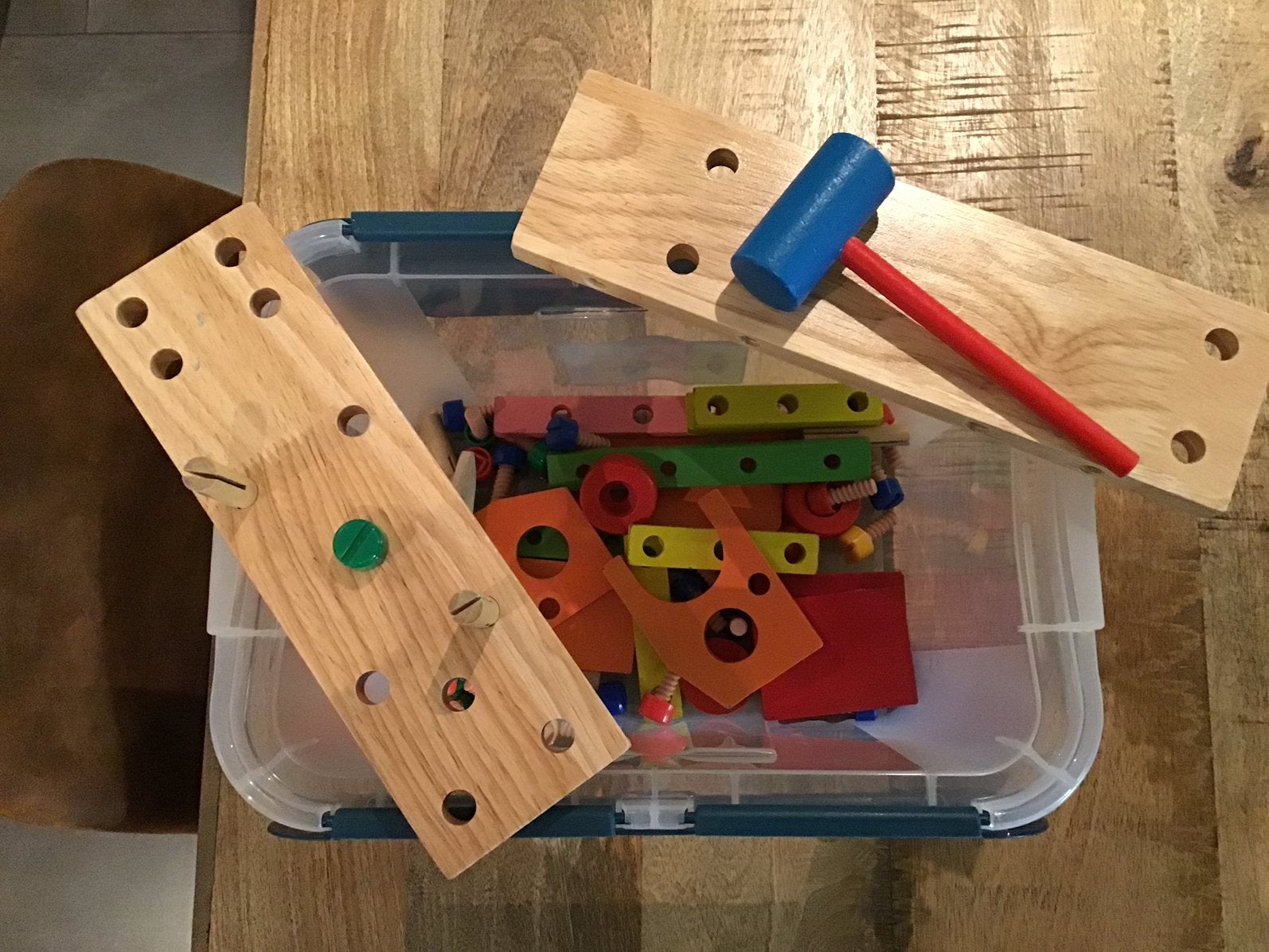 Te koop Houten Constructie Speelgoed, Ophalen of Verzenden, Zo goed als nieuw