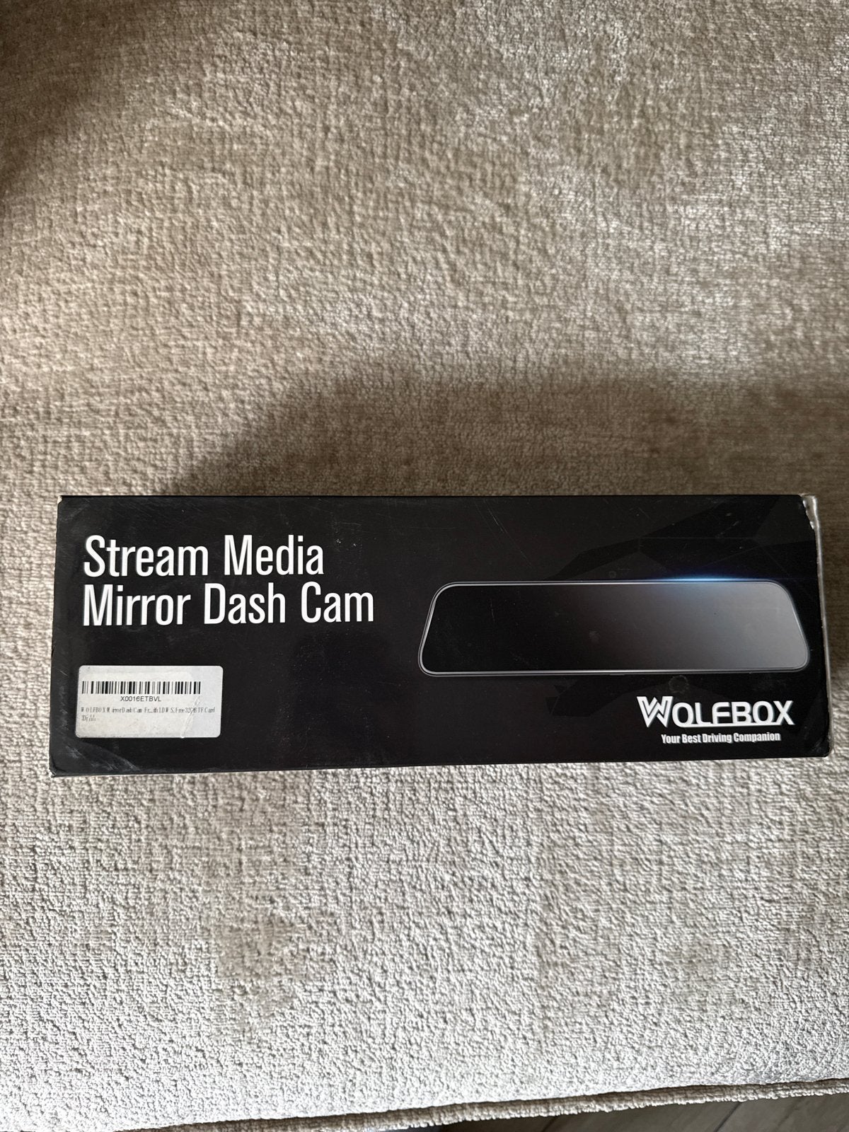 WOLFEBOX Stream Media Mirror Dash Cam, Auto diversen, Dashcams, Ophalen of Verzenden, Nieuw