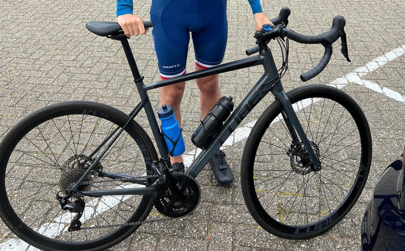 CUBE Attain SL 2021 – maat 56 –Shimano 105- zeer nette staat, Zo goed als nieuw, Meer dan 20 versnellingen, 53 tot 57 cm, Ophalen