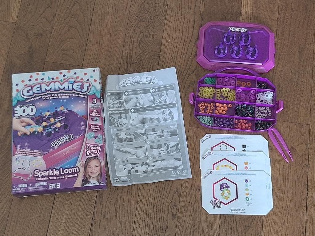 Gemmies: armbandje, ketting, ring maken, Ophalen of Verzenden, Zo goed als nieuw, Knutselen