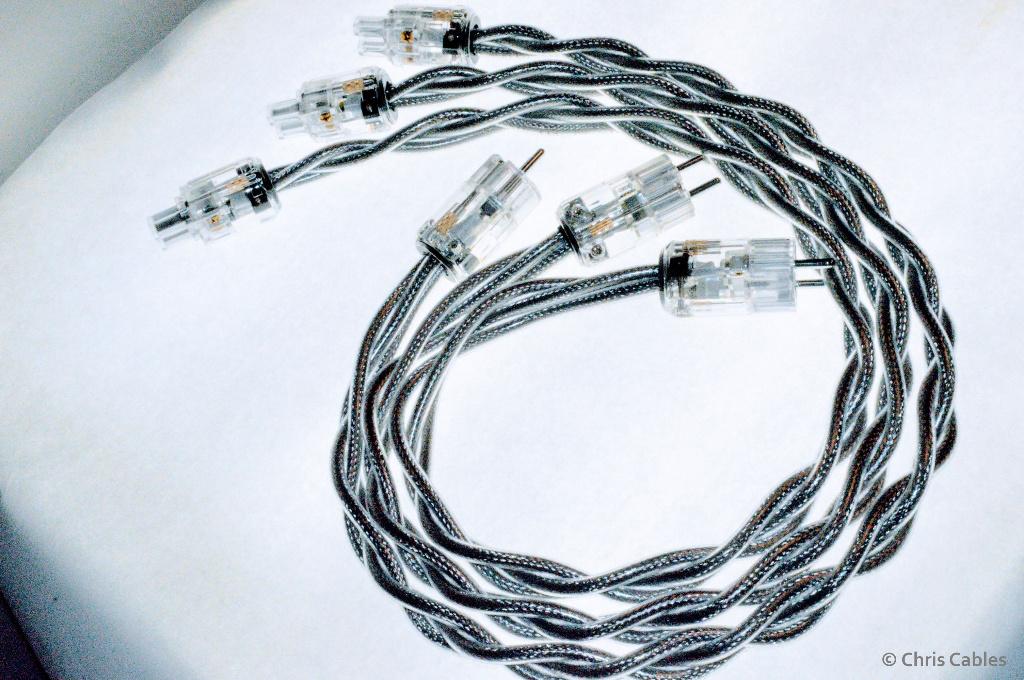 'The Crystal Conductor' audiophile netkabel van Chris Cables, Verzenden, Nieuw, 3451HB/44, Minder dan 2 meter