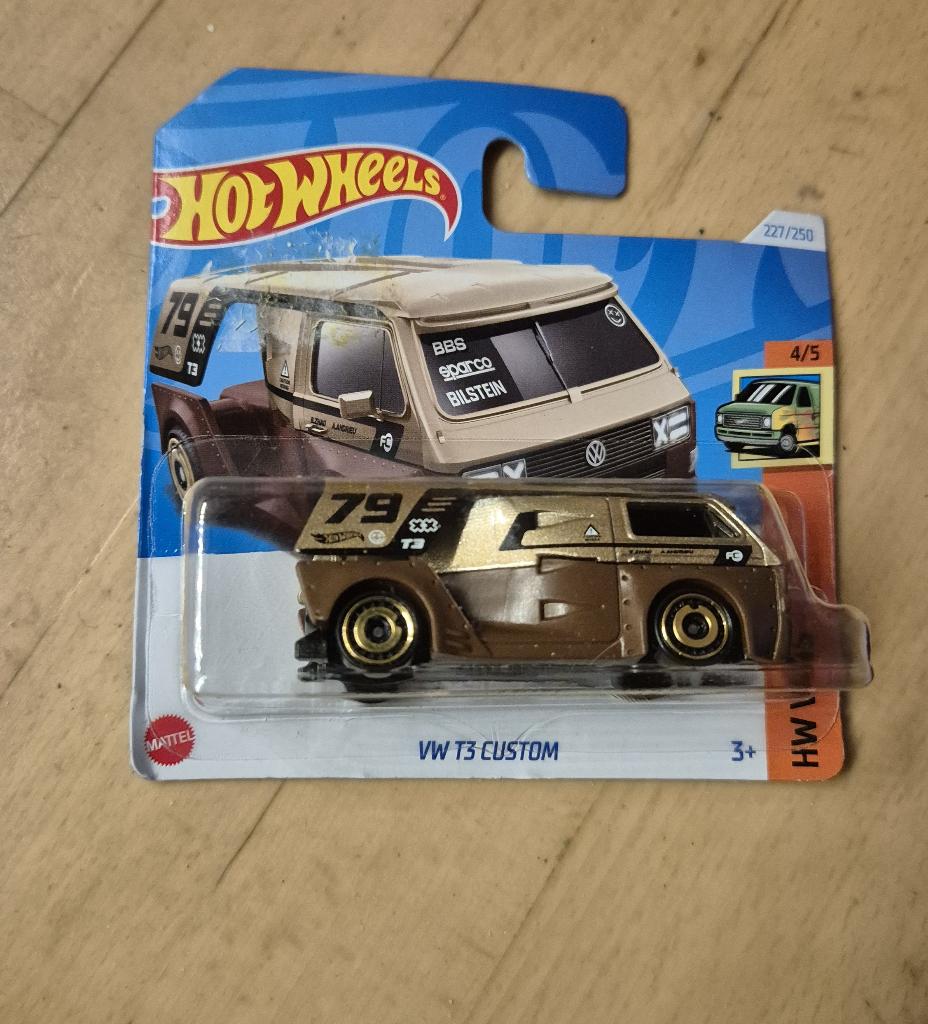 hot wheels vw t3 custom hw vans, Ophalen of Verzenden, Nieuw, Auto