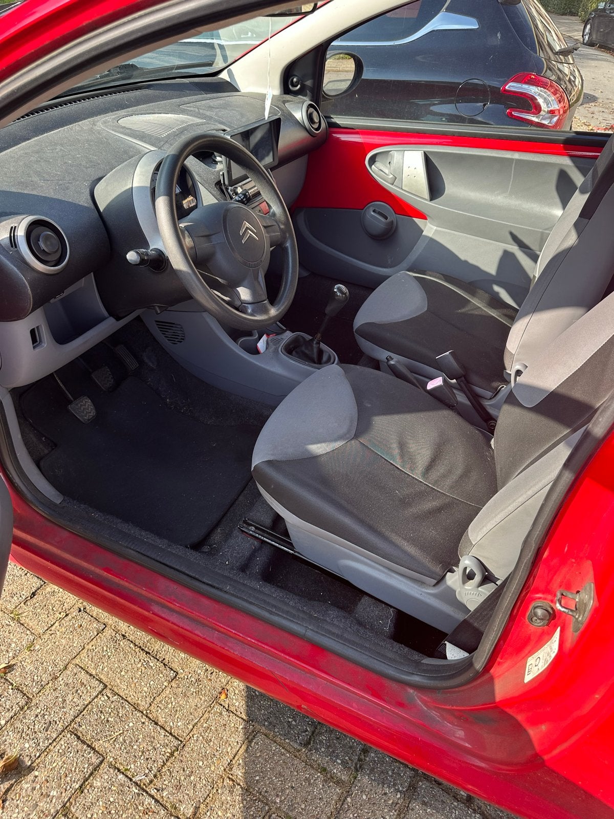 Citroën C1 1.0 3-DRS 2006 Rood, 765 kg, C1, 68 pk, Particulier