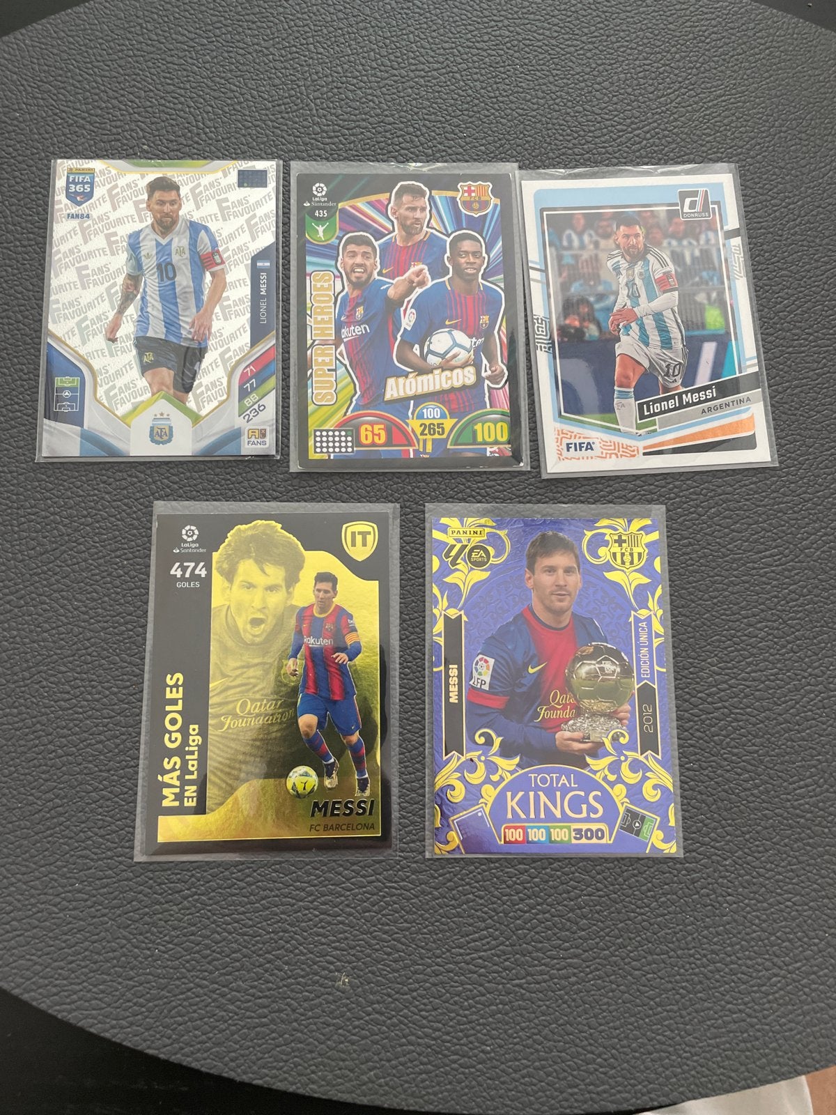 Lionel Messi Voetbal Kaart Collectie - FIFA, Panini, Ophalen of Verzenden, Zo goed als nieuw, Buitenlandse clubs, Spelerskaart