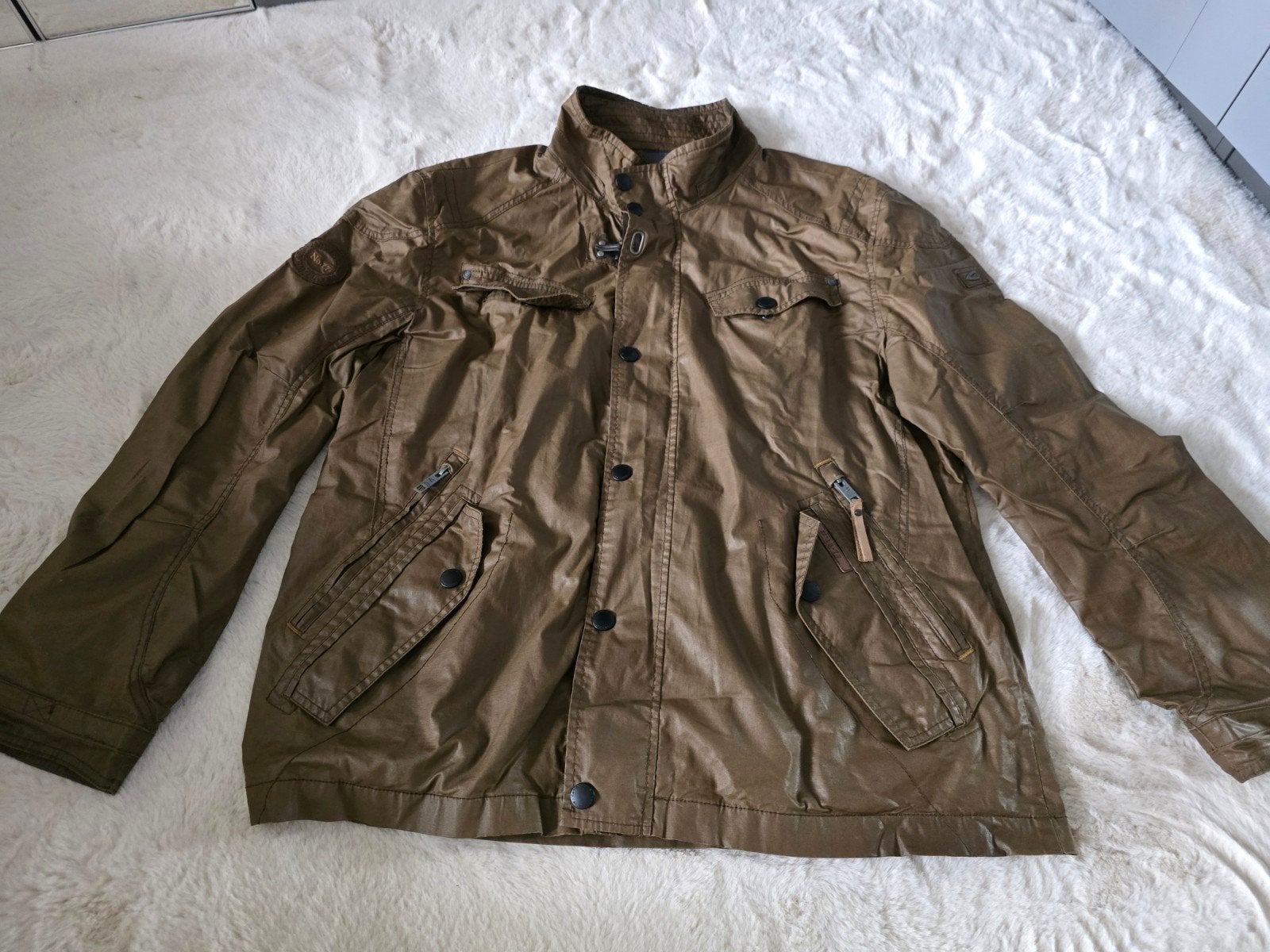 Camel Active wax jas - splinternieuw - maat XL, Camel Active, Bruin, Verzenden, Maat 46/48 (XL) of groter