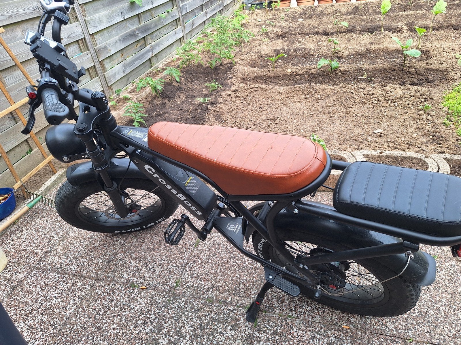 CrossBoss E-bike met dikke banden en 118 km op de teller, Overige merken, Ophalen of Verzenden, Zo goed als nieuw, 51 tot 55 cm
