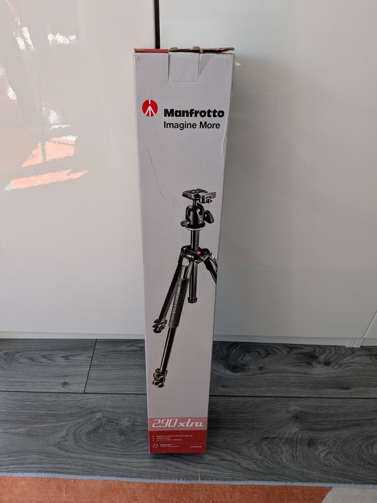 Manfrotto MK290XTA3-BH 290 XTRA Foto Statief, Zo goed als nieuw, 150 tot 175 cm, Manfrotto, Inclusief draagtas