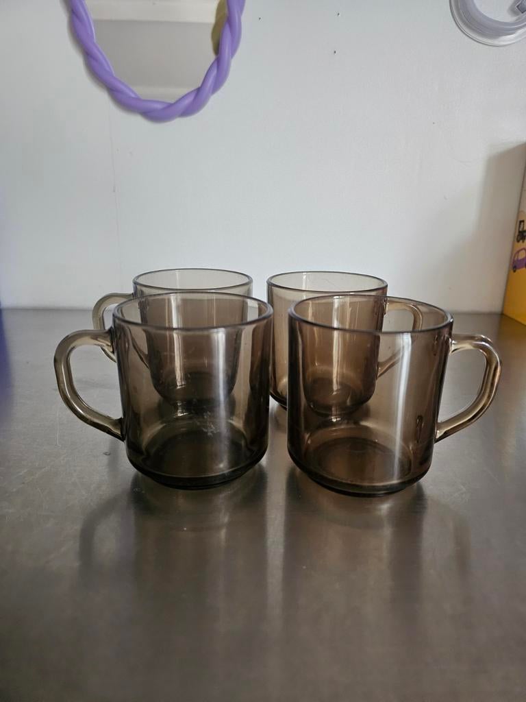 Arcoroc France beker, Huis en Inrichting, Ophalen of Verzenden, Minder dan 50 cm, Minder dan 5 flessen