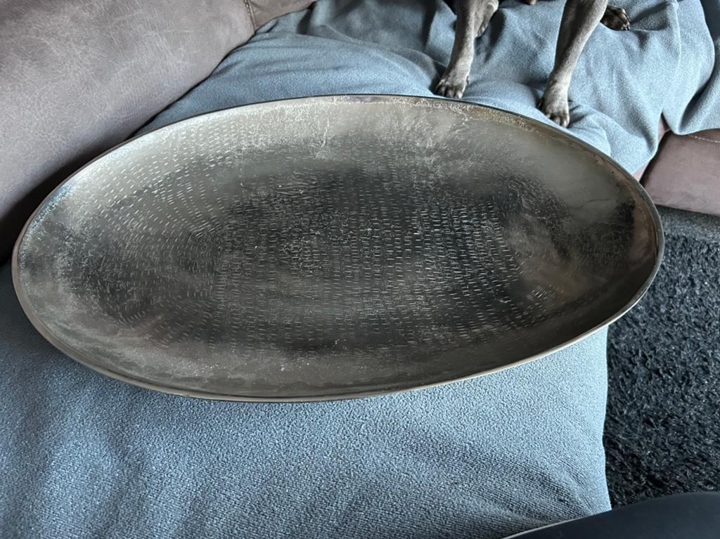 Te koop plate silver van Riverdale, Ophalen, Overige materialen, Schaal, Zo goed als nieuw