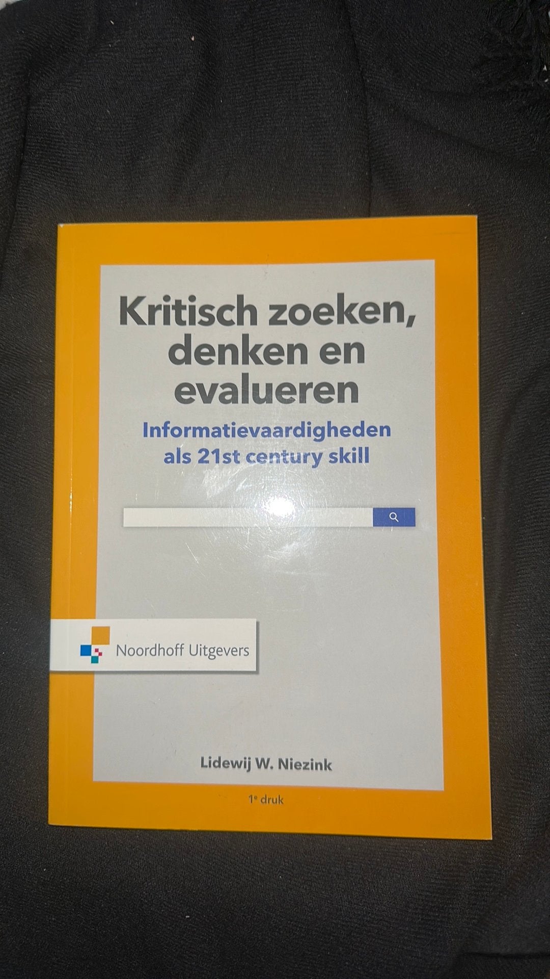 Lidewij w. Niezink - Kritisch zoeken, denken en evalueren, Sociale wetenschap, Ophalen of Verzenden, Zo goed als nieuw, Lidewij w. Niezink
