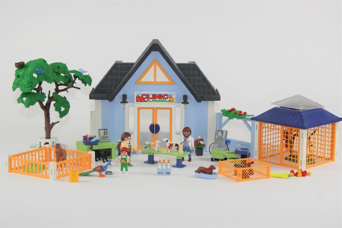 Playmobil dierenkliniek 4343, Kinderen en Baby's, Speelgoed | Playmobil, Ophalen of Verzenden, Zo goed als nieuw