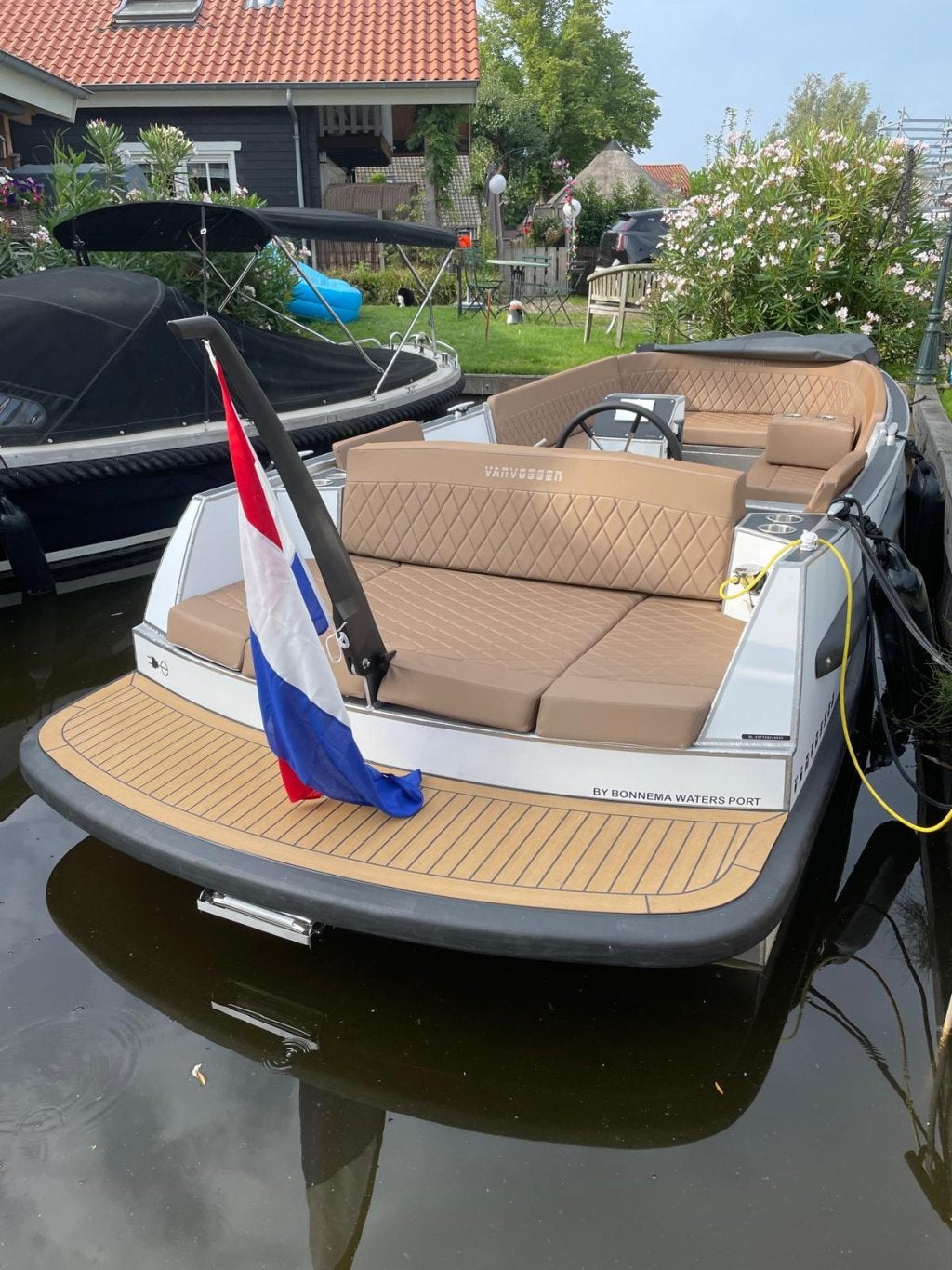 Compleet luxe uitgerust VanVossen elektrische tender met, Watersport en Boten, Verlichting, Tender, Overige brandstoffen, 6 m