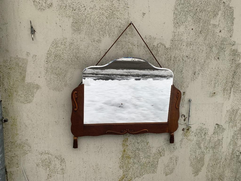 Wandspiegel | vintage, Ophalen, Huis en Inrichting