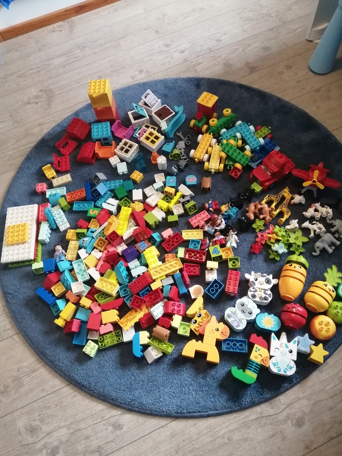 Duplo: diverse sets en losse stenen, Ophalen