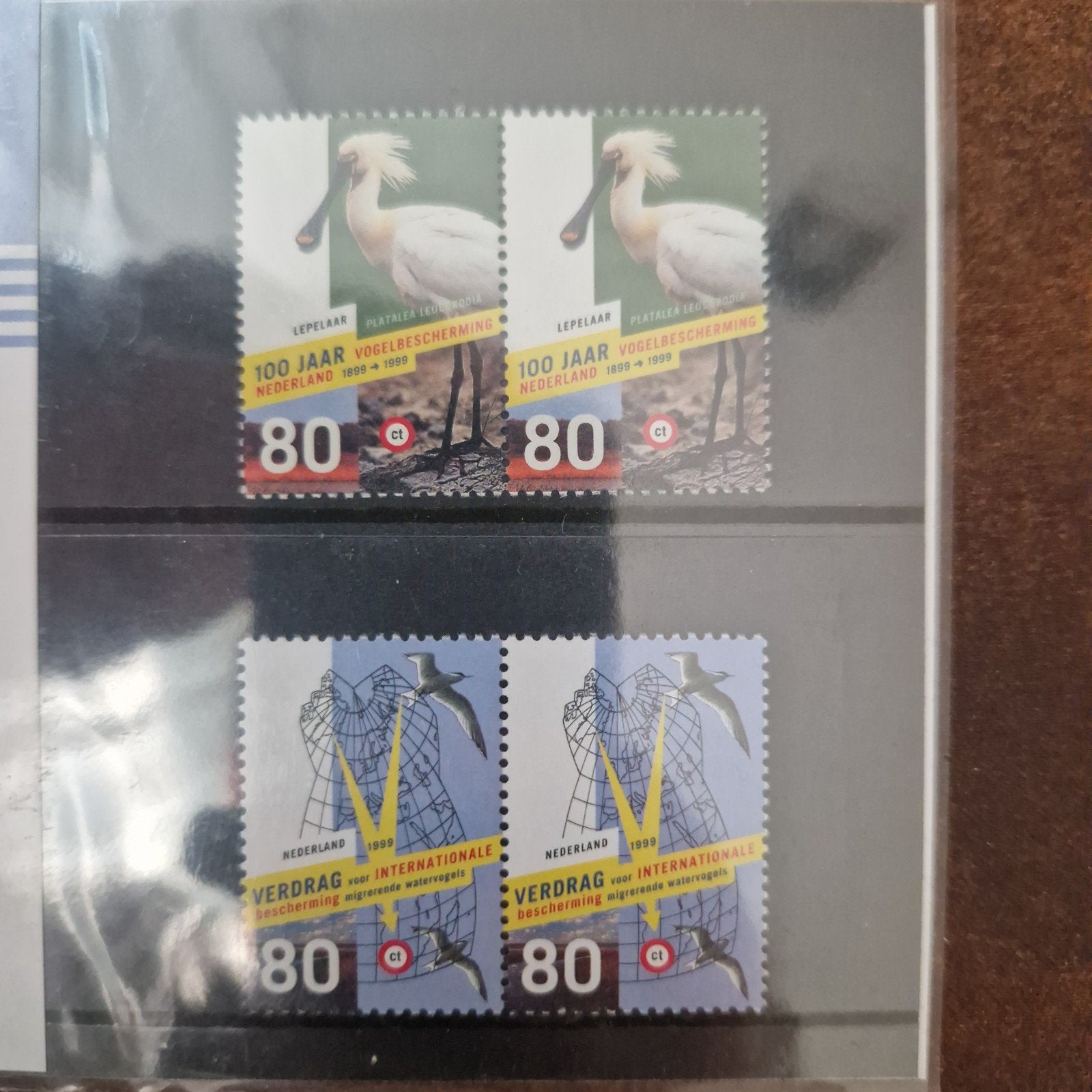 postzegelmapje 204 vogel bescherming, Ophalen of Verzenden