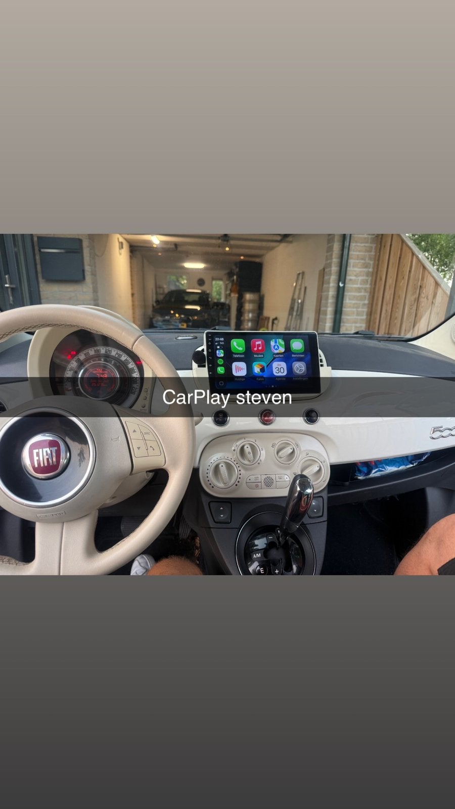 4GB Apple Carplay Android Fiat 500, Auto diversen, Autoradio's, Nieuw, Ophalen of Verzenden, Carplay@hotmail.com, Carplay