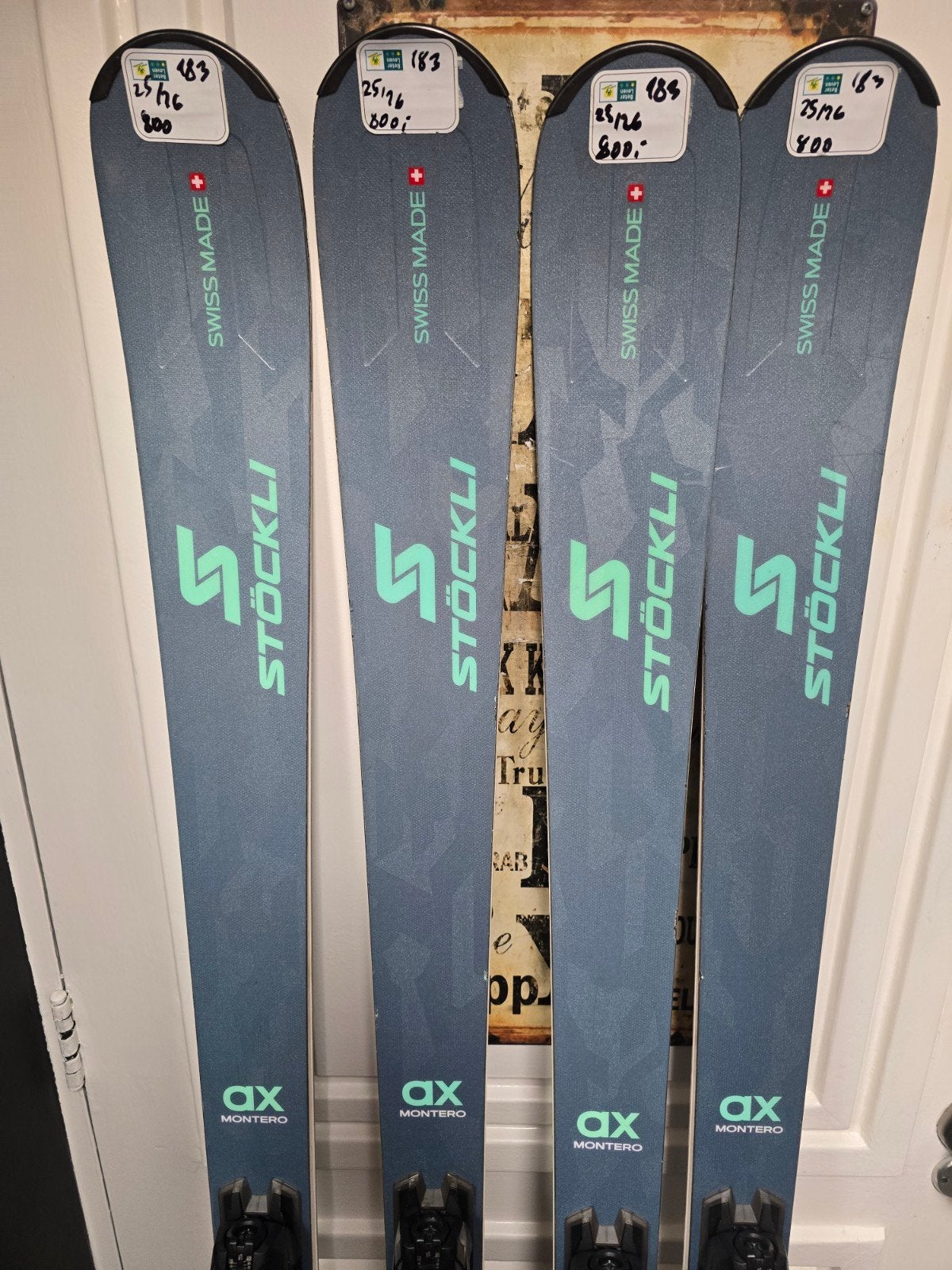 183cm STOCKLI MOTERO AX 25/26 NP1600€ VOOR KENNERS, Overige merken, Stockli, 180 cm of meer, Ophalen of Verzenden